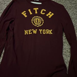 Maroon dress shirt long sleeve